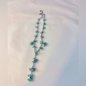 Vintage Joan Rivers Necklace
22” long 
Turquoise stones 
worn a few times